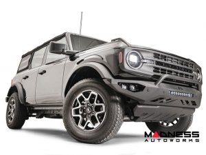 Ford Bronco Front Bumper - Fab Fours - Vengeance - w/ Guard